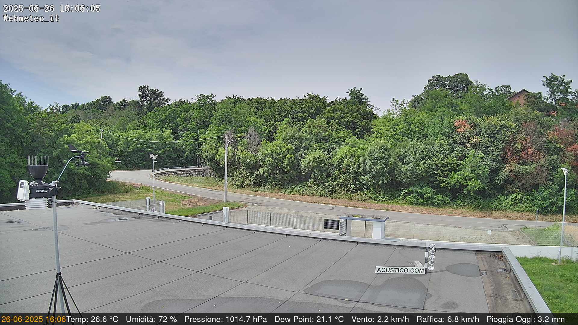 immagine della webcam nei dintorni di Torino Bric della Croce: webcam San Francesco al Campo