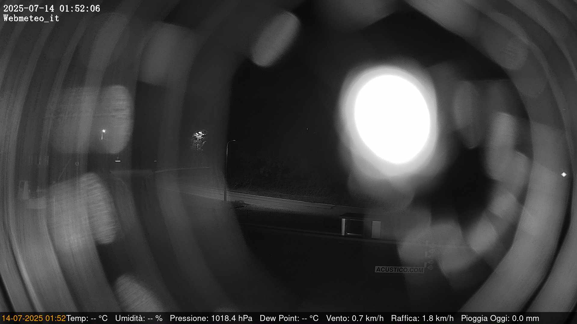 immagine della webcam nei dintorni di Castagneto Po: webcam San Francesco al Campo