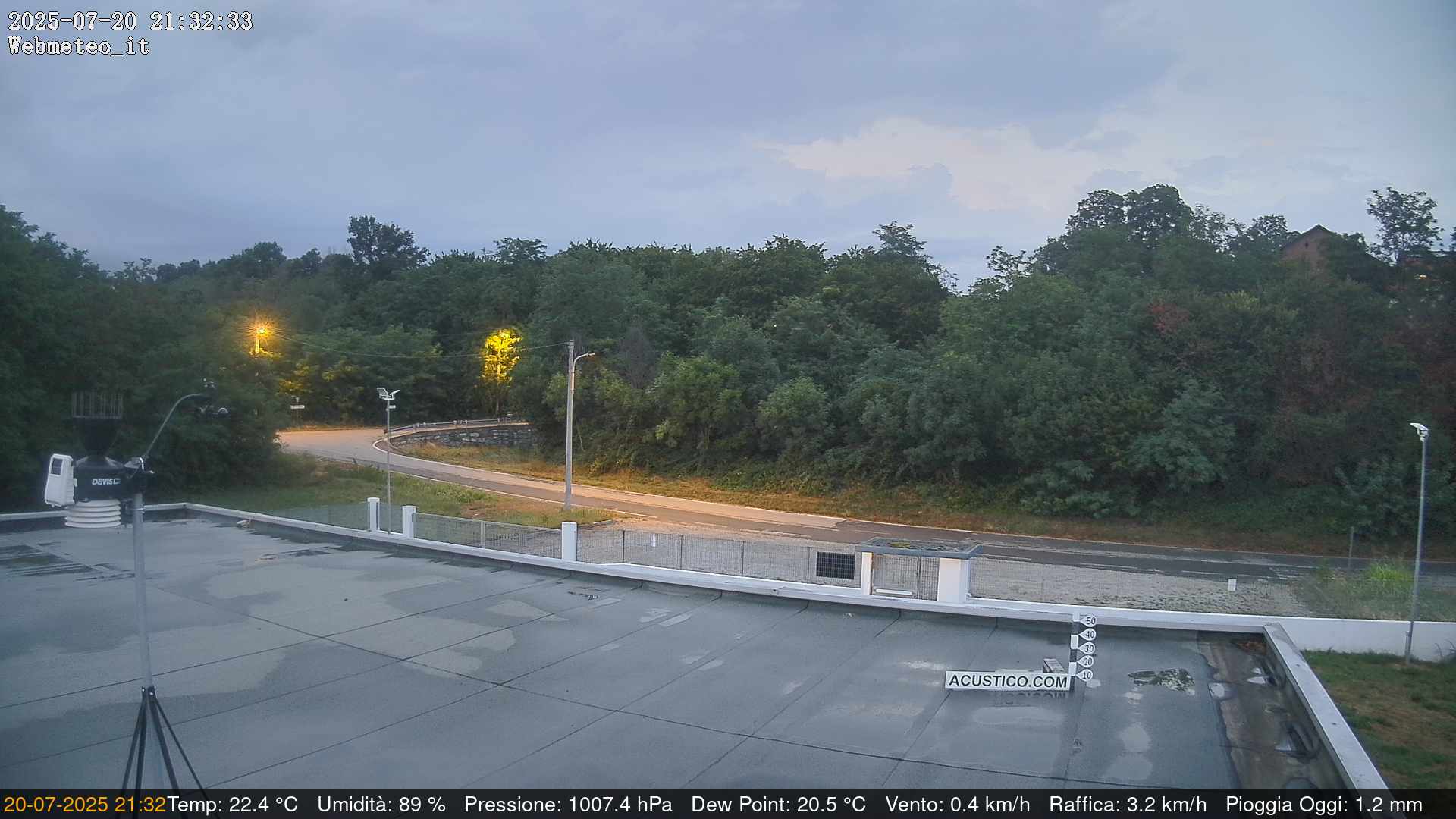 immagine della webcam nei dintorni di Caselle Torinese: webcam San Francesco al Campo
