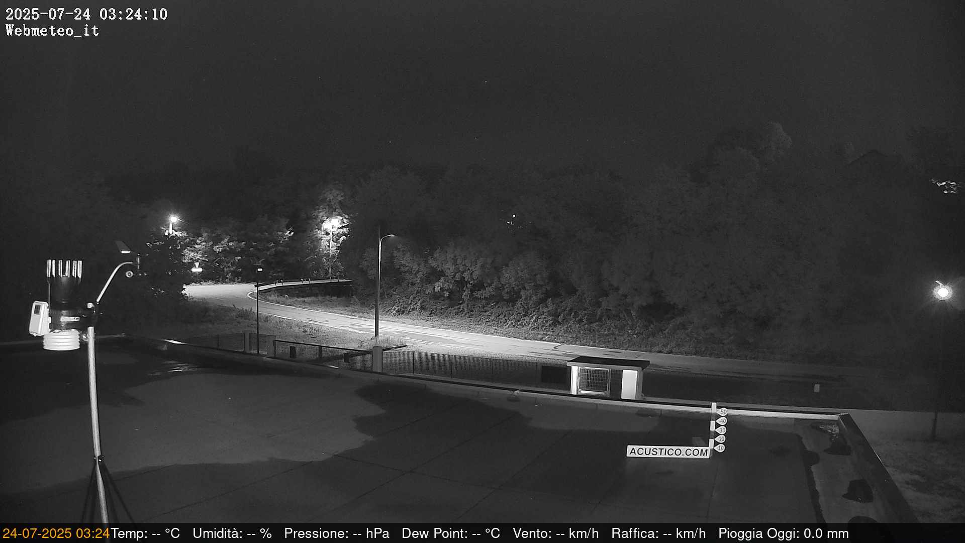 immagine della webcam nei dintorni di San Raffaele Cimena: webcam San Francesco al Campo