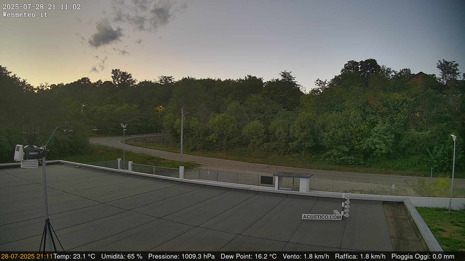 immagine della webcam nei dintorni di Torino: webcam San Francesco al Campo