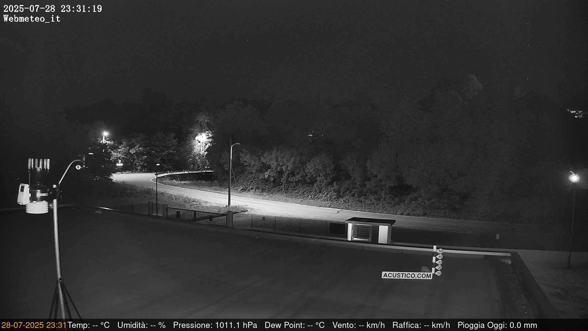 immagine della webcam nei dintorni di Rivarolo Canavese: webcam San Francesco al Campo