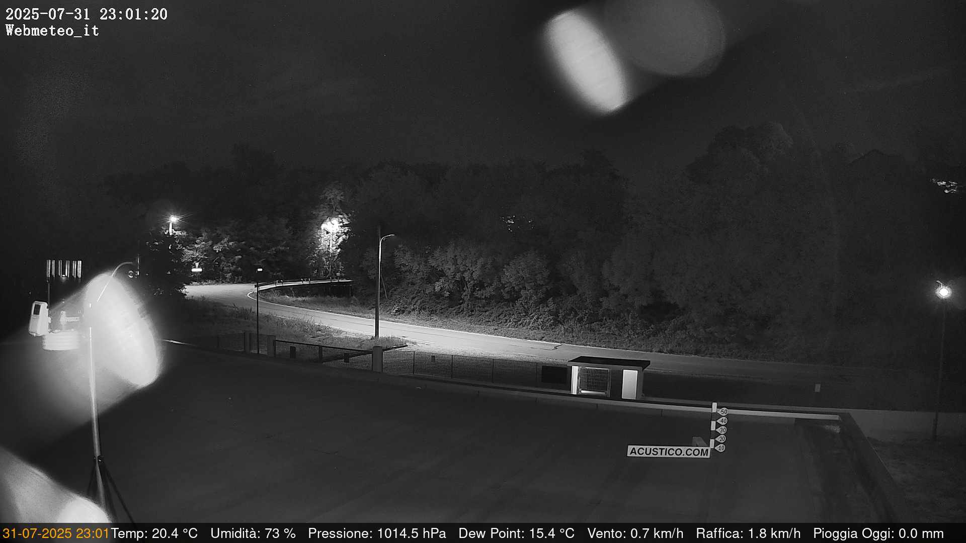 immagine della webcam nei dintorni di Cafasse: webcam San Francesco al Campo
