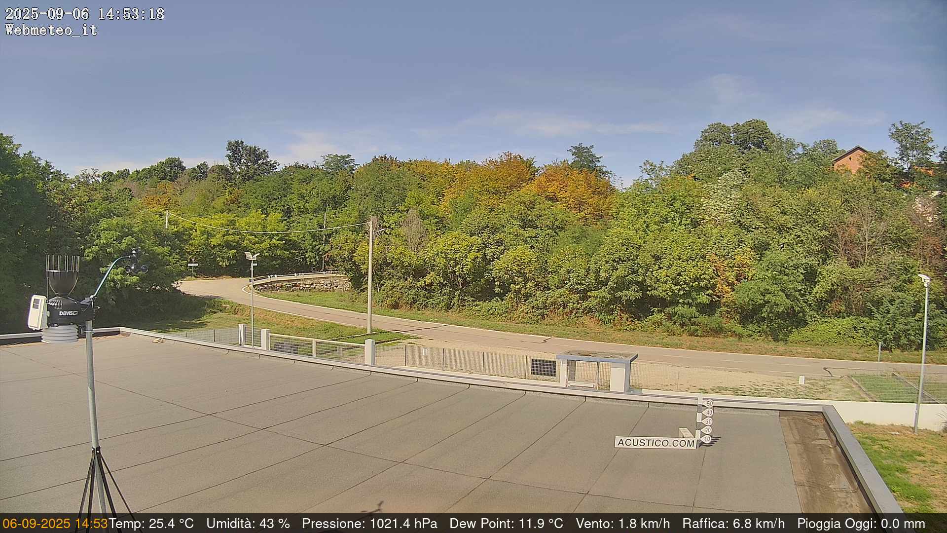 immagine della webcam nei dintorni di Venaria Reale: webcam San Francesco al Campo