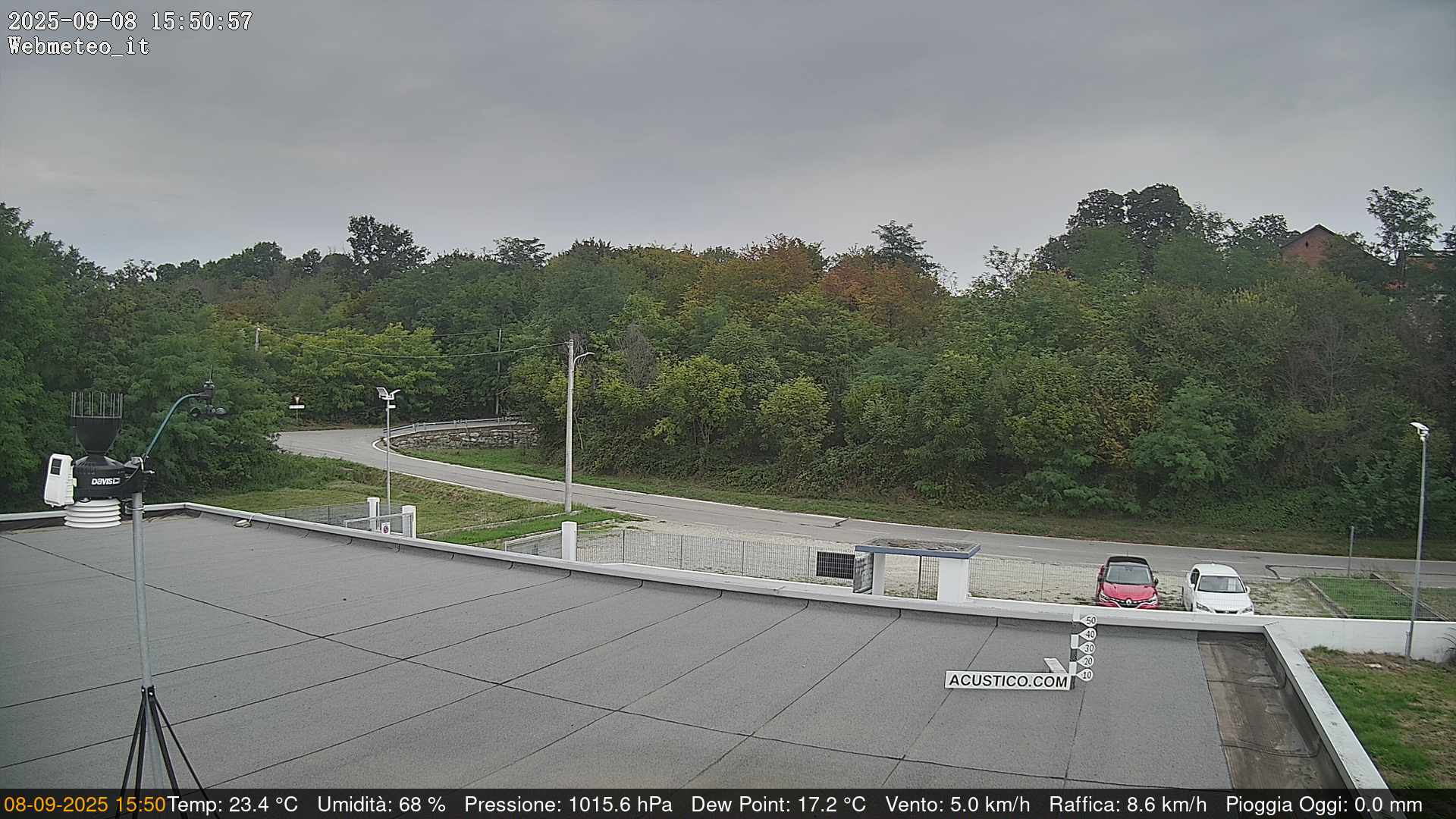 immagine della webcam nei dintorni di San Raffaele Cimena: webcam San Francesco al Campo