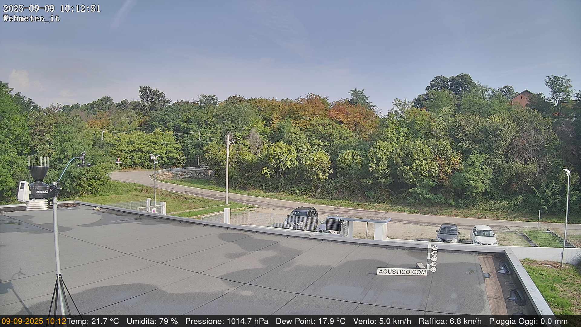 immagine della webcam nei dintorni di Baldissero Torinese: webcam San Francesco al Campo