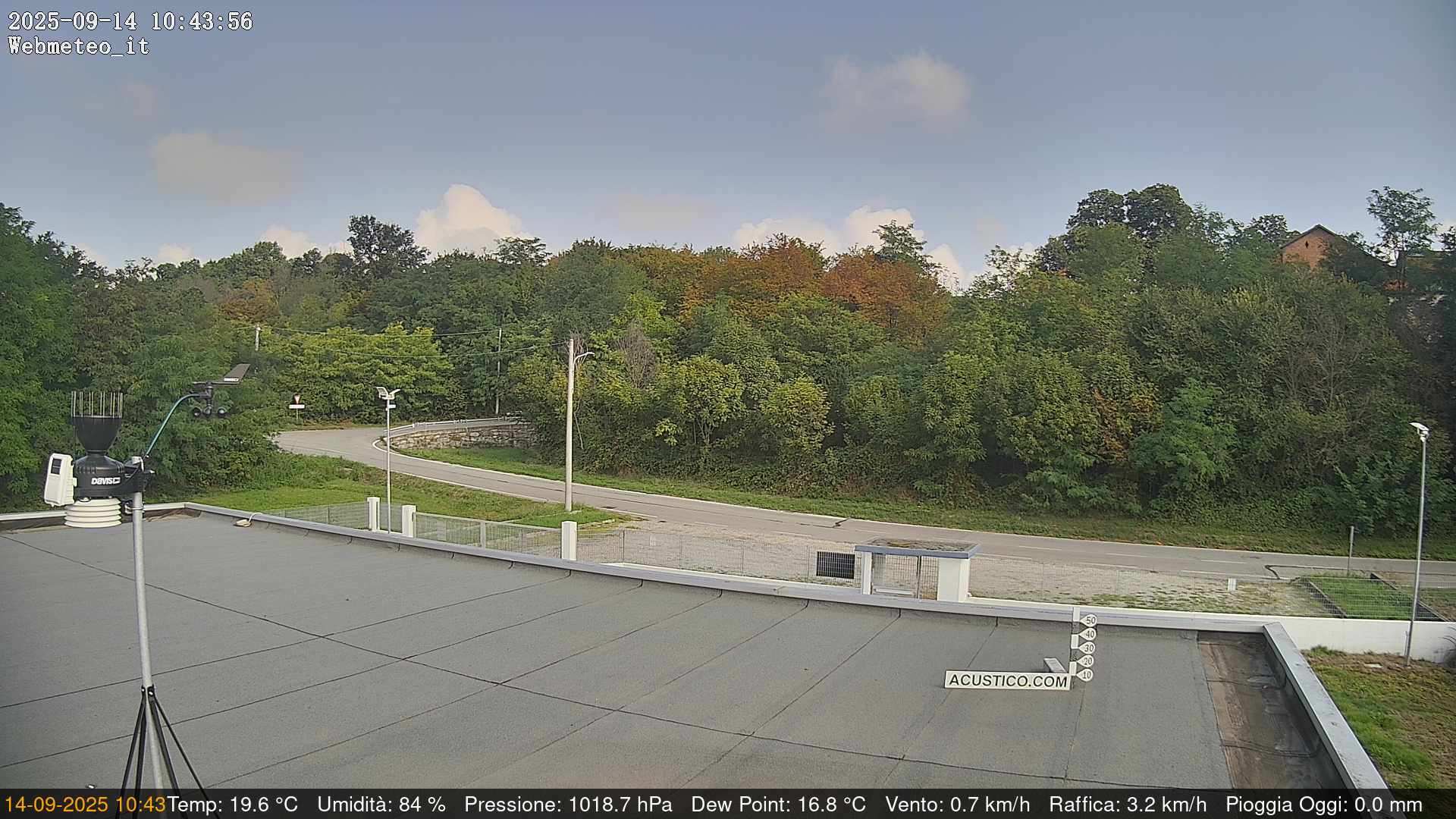 immagine della webcam nei dintorni di Torino Bric della Croce: webcam San Francesco al Campo