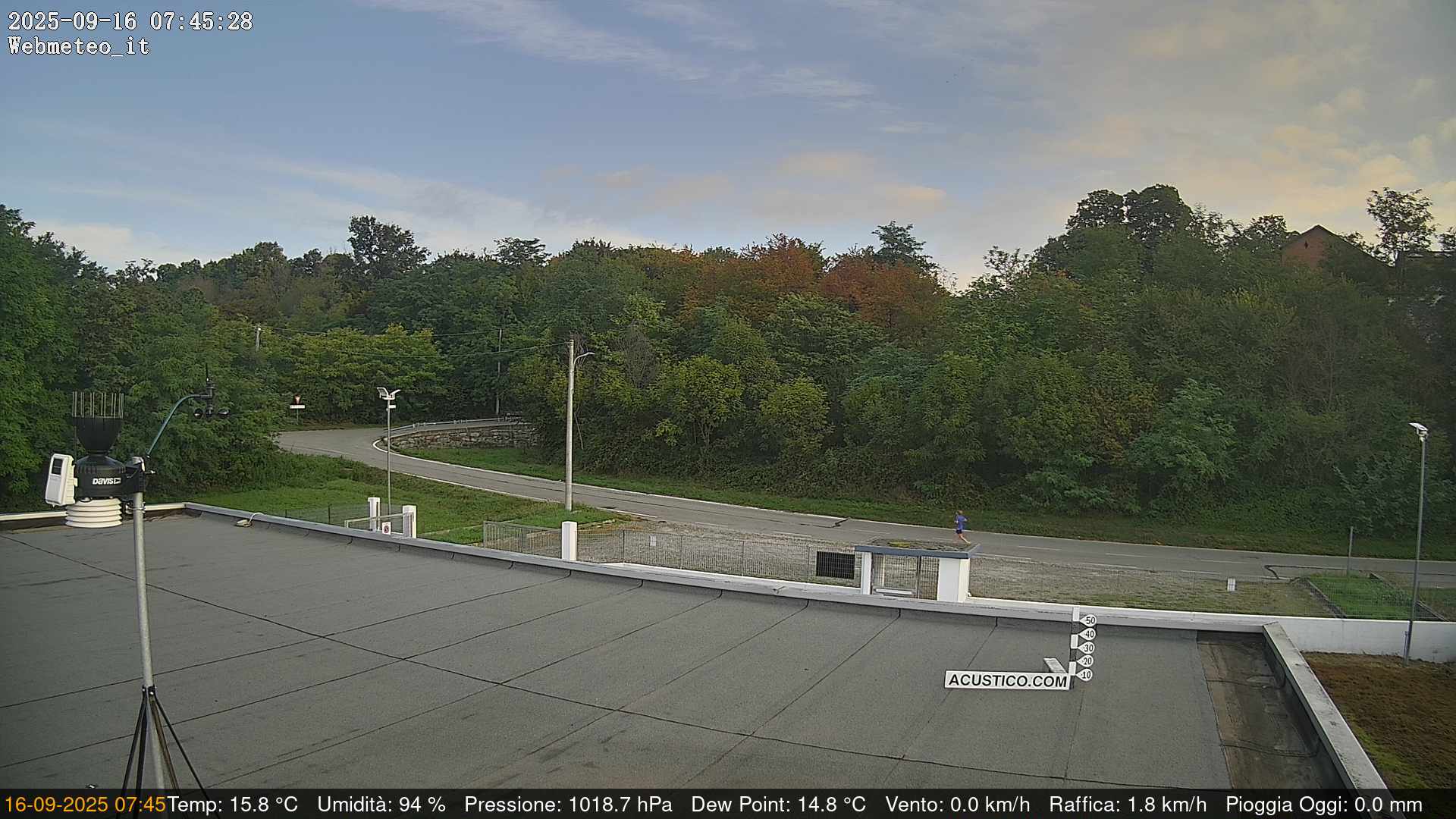immagine della webcam nei dintorni di Levone: webcam San Francesco al Campo