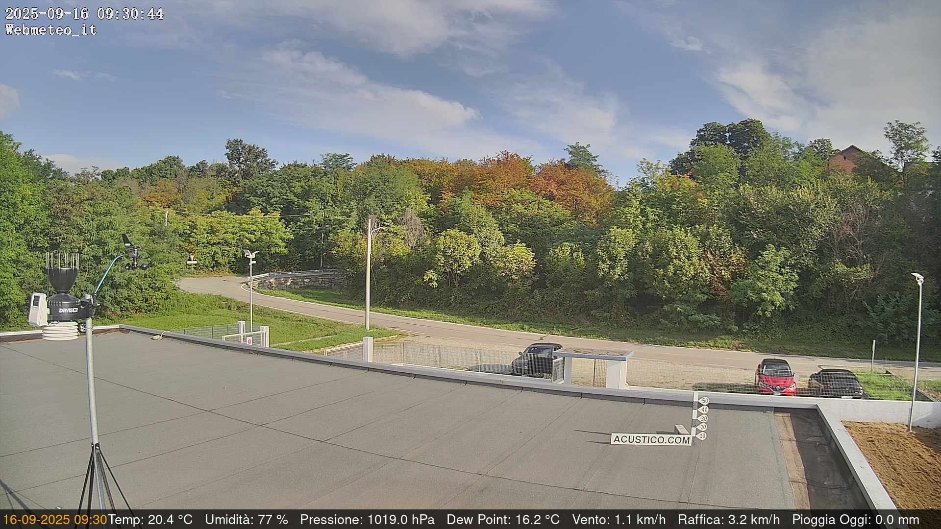 immagine della webcam nei dintorni di Castelnuovo Don Bosco: webcam San Francesco al Campo