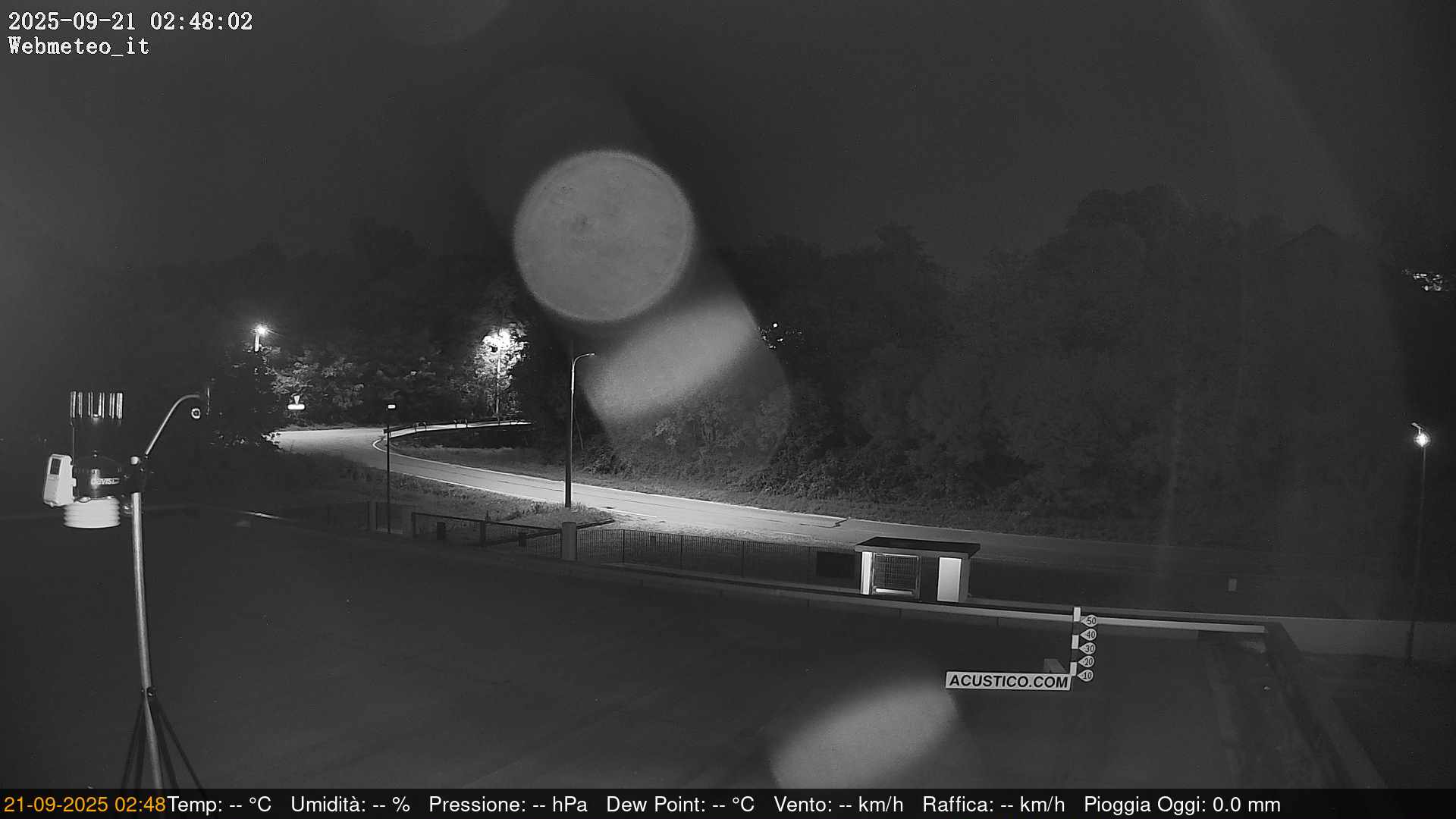 immagine della webcam nei dintorni di Villanova Canavese: webcam San Francesco al Campo