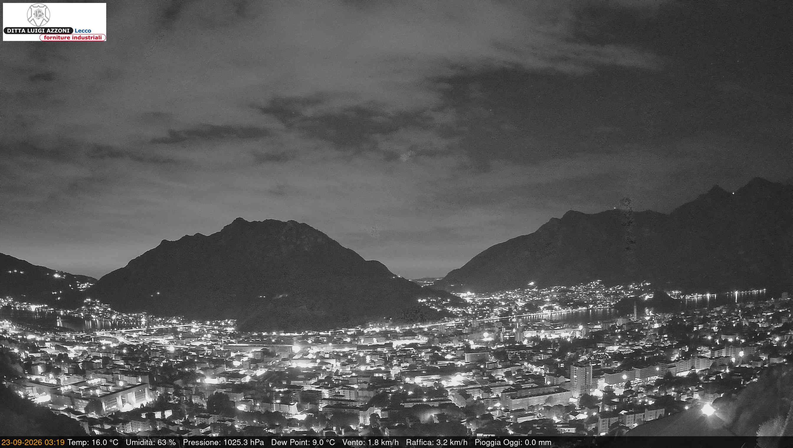 Vista su Lecco
